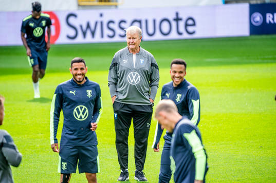 Head coach Åge Hareide