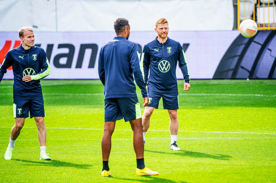 Oscar Lewicki and Anders Christiansen