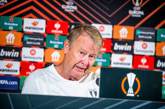Head coach Åge Hareide
