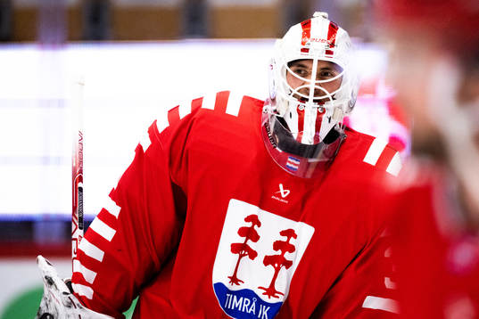 Timrås målvakt Jacob Johansson