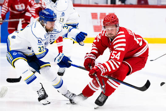Leksands Anton Lindholm och Timrås Jonathan Dahlén