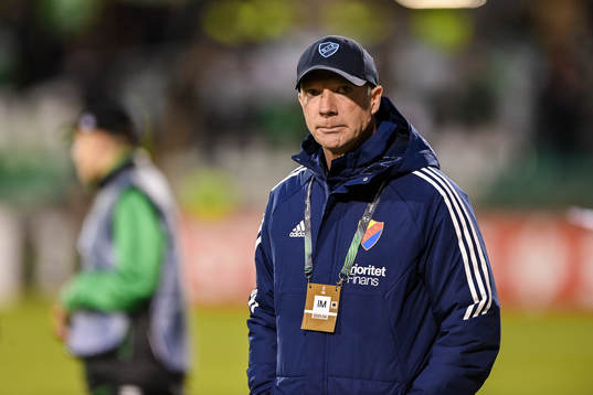 Head coach Kim Bergstrand of Djurgården