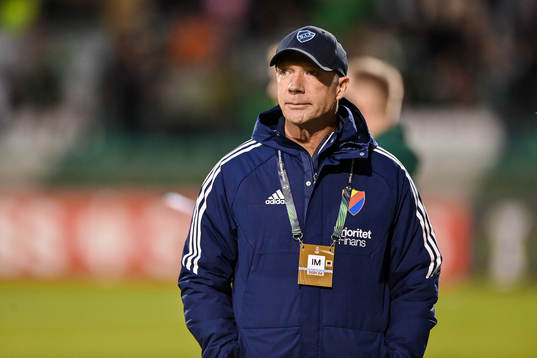 Head coach Kim Bergstrand of Djurgården