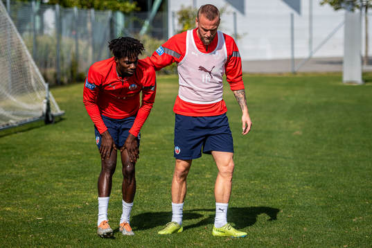 Benjamin Acquah och Alexander Faltsetas