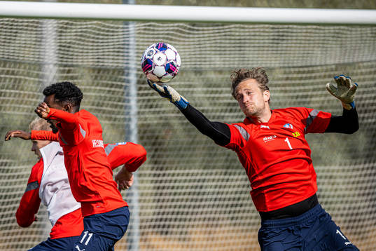 Målvakt Anders Lindegaard