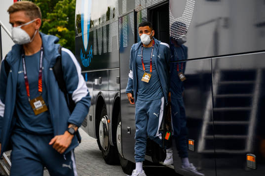 Sergio Pena of Malmö FF arrives