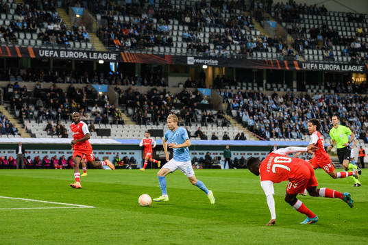Oscar Lewicki of Malmö FF