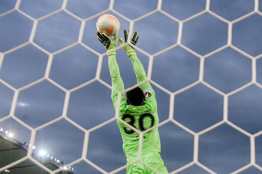 goalkeeper Ismael Diawara of Malmö FF