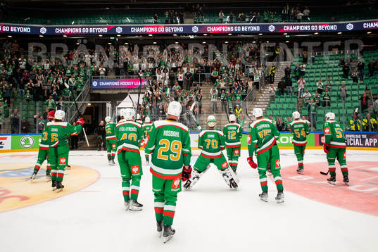 Players of Rögle celebrate