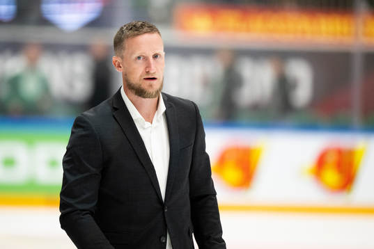 Assistant coach David Printz of Rögle