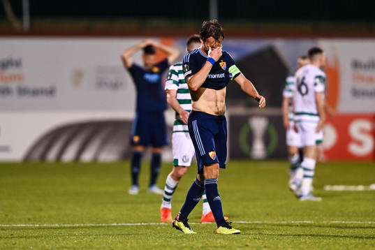 Hjalmar Ekdal of Djurgården looks dejected