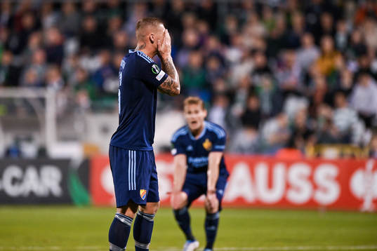 Victor Edvardsen of Djurgården looks dejected