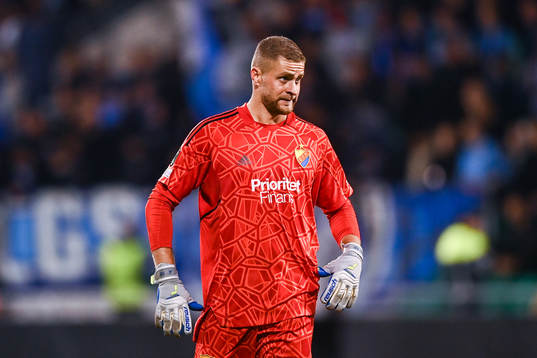 goalkeeper Aleksandr Vasiutin of Djurgården