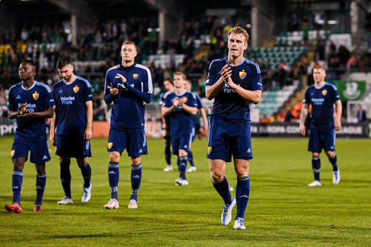 Rasmus Schuller of Djurgården looks dejected