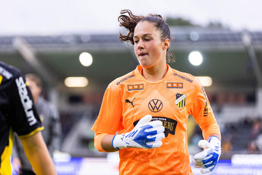 Häckens målvakt Livia Peng