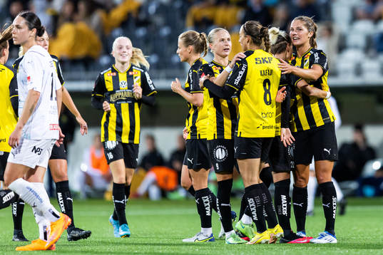Häckens Anna Anvegård, Filippa Curmark och Rusul Rosa