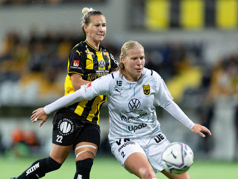 Häckens Marika Bergman Lundin och Umeås Emma Santamäki