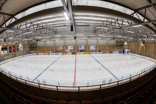 Interiör Lund ishall