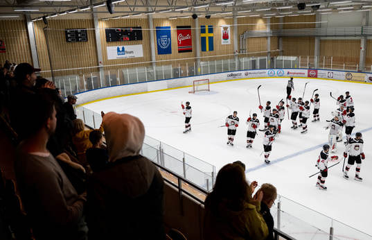 Malmö Redhawks spelare tackar publiken