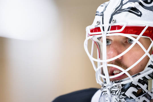 Malmö Redhawks målvakt Adam Werner