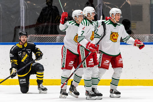 Moras Kevin Engvall, Alexander Molldén och Robin Johansson
