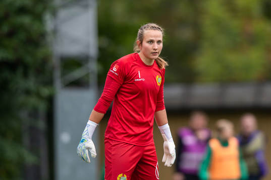 Hammarbys målvakt Anna Tamminen