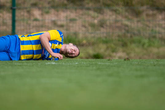 Eskilsminnes Lucas Ohlander har ont