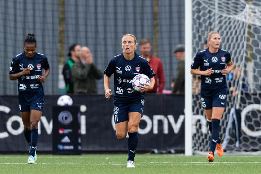 FC Rosengårds Mimmi Larsson deppar