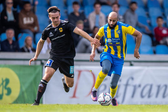 Astrios David Jyrkin och Eskilsminnes Akram Mansour