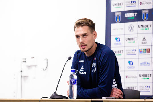 Sirius tränare Daniel Bäckström