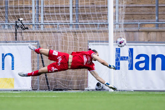 Sirius målvakt David Mitov Nilsson släpper in 1-3 av