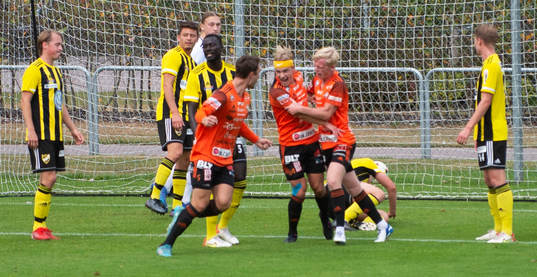Karlskrona gör 0-1 i matchen i div. 2 mellan IFK