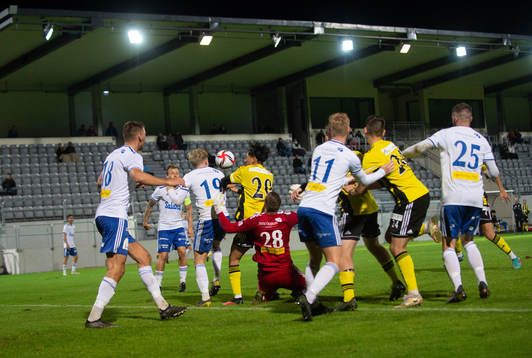 IFK Hässleholms  Mustafa Salehi i matchen i DM mellan IFK