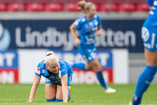 Kalmars Wilma Finnman deppar