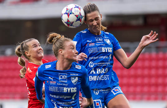 Örebros Amanda Rantanen och Kalmars Paige Culver samt