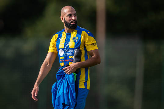 Eskilsminnes Akram Mansour deppar