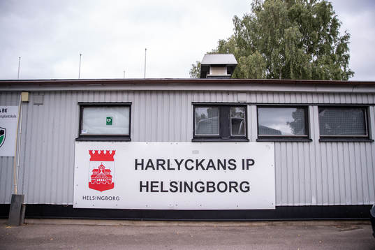 Exteriör av Harlyckans IP