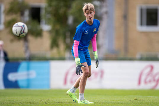 Eskilsminnes målvakt Johan Stensson