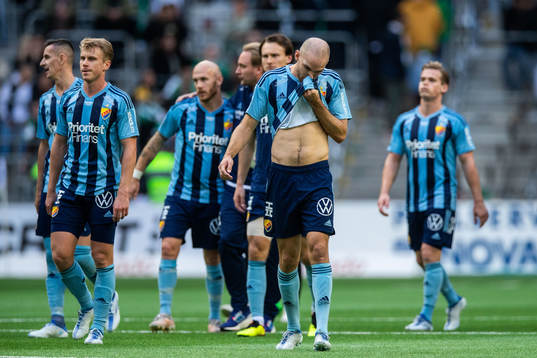 Djurgårdens Marcus Danielson deppar