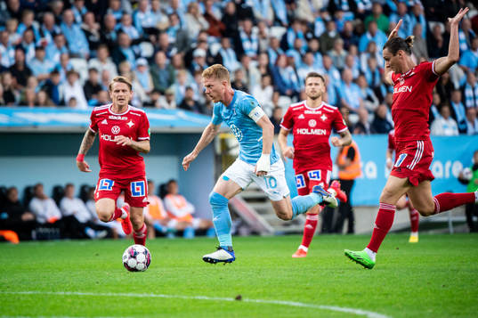 Malmö FFs Anders Christiansen och IFK Norrköpings