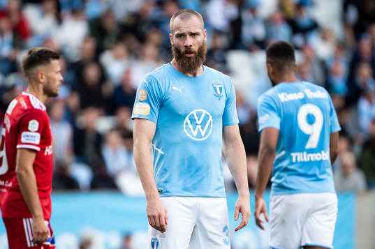 Malmö FFs Jo Inge Berget deppar