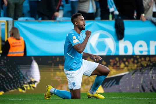 Malmö FFs Isaac Kiese Thelin jublar