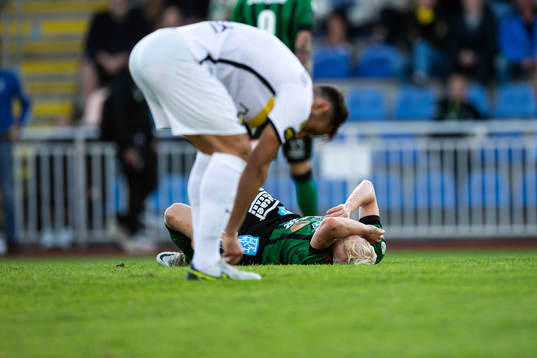 Varbergs Andre Boman har ont