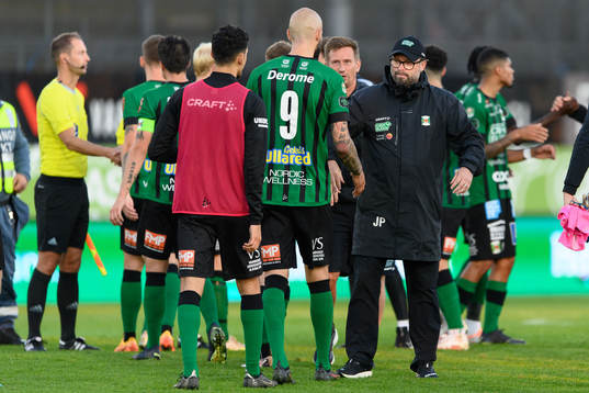 Varbergs tränare Joakim Persson