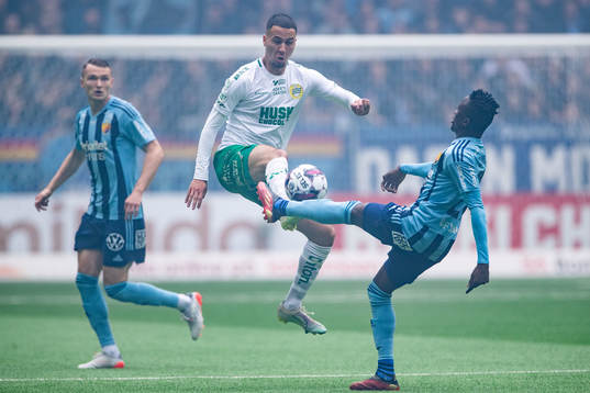 Hammarbys Abdelrahman Saidi och Djurgårdens Amadou