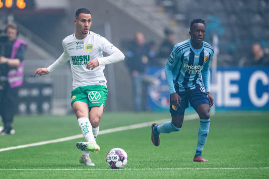 Hammarbys Abdelrahman Saidi och Djurgårdens Amadou