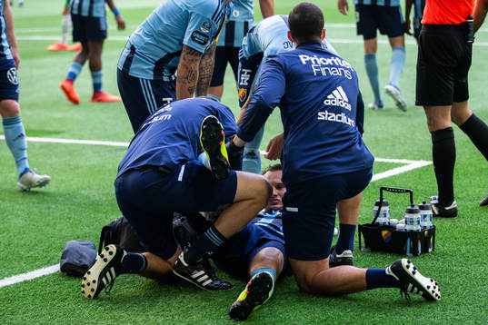 Djurgårdens Hjalmar Ekdal får vård