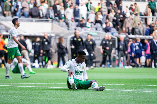 Hammarbys Shaquille Pinas deppar