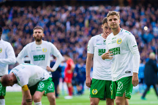 Hammarbys Joel Nilsson deppar