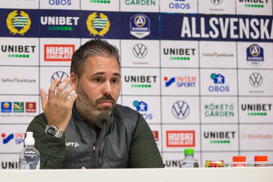 Hammarbys tränare Martí Cifuentes